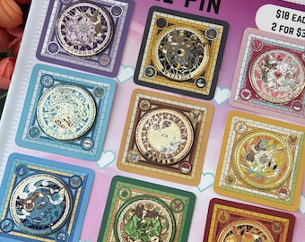 Pokemon Eevee Evolution Pins Mosaic 2.0