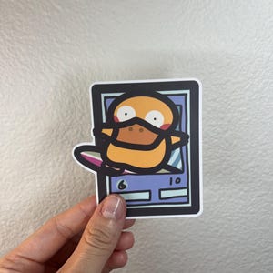 Snorlax Psyduck stickers