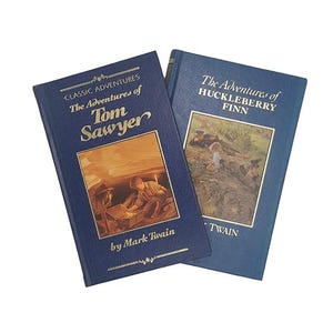 Mark Twain&#39;s The Adventures of Tom Sawyer & Huckleberry Finn (2 Books)