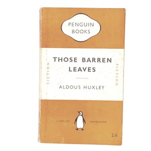 Those Barren Leaves par Aldous Huxley 1951