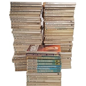 Agatha Christie Vintage Paperback Collection, c.1970 (71 Books)