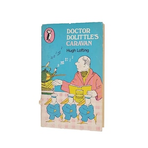 Doctor Dolittle&#39;s Caravan de Hugh Lofting - Puffin, 1968