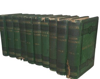チャールズ・ディケンズ全集 - チャップマン＆ホール、1875年（10冊