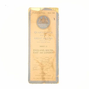 Maps: England, South East and London 1945 - Ordnance Survey