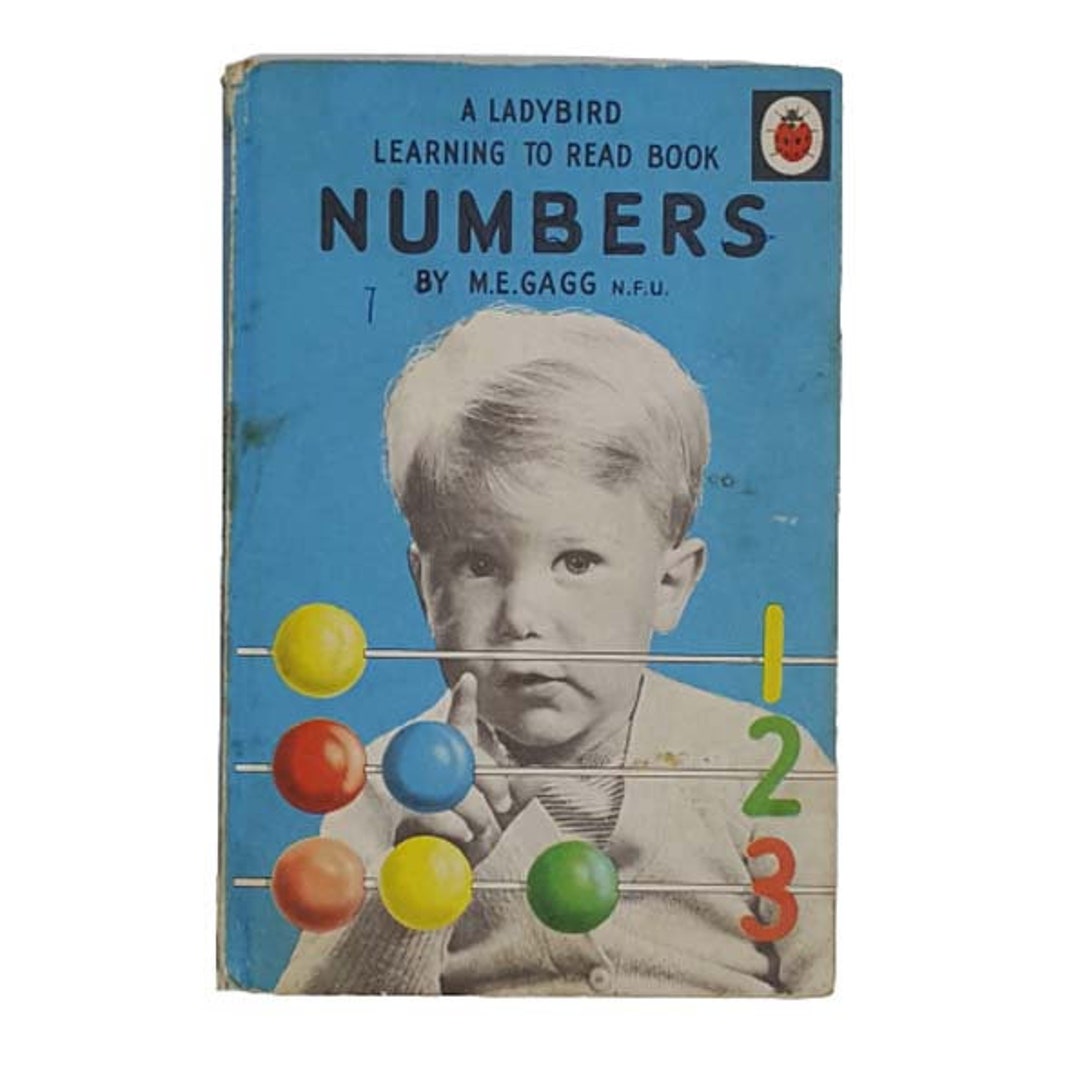 Ladybird 563: Numbers 1959 - Etsy Israel