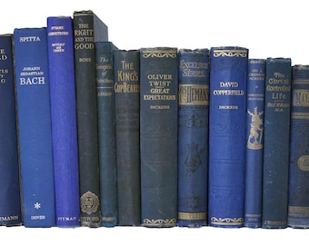 Libros por metros: Vintage Dark Blue