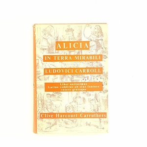 Alicia In Terra Mirabili - Lewis Carroll&#39;s Alice in Wonderland (Latin Edition) 1964 - Eerste editie