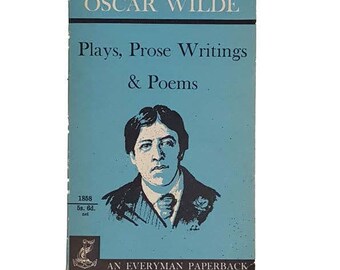 Obras de teatro, escritos en prosa y poemas de Oscar Wilde - Everyman, 1961