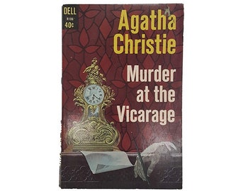 Agatha Christies The Murder At The Vicarage - Dell, 1961