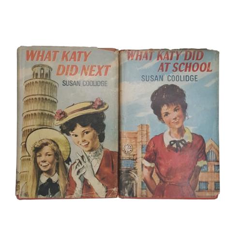 Was Katy in der Schule tat & was Katy als nächstes tat von Susan Collidge - Lutterwertiger Stoff (2 Bücher)