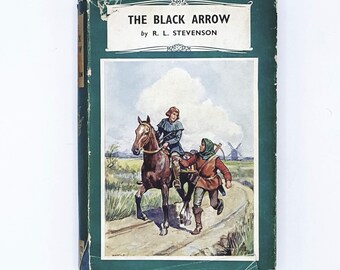 Illustrated The Black Arrow by R. L. Stevenson