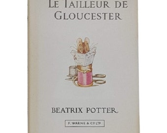 Beatrix Potters Le Tailleur de Gloucester – Französische Ausgabe 1967