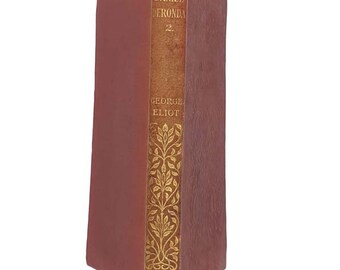 George Eliot's Daniel Deronda Volume 2 1901 - Blackwood