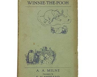 Winnie The Pooh von A.A. Milne-Methuen 1934