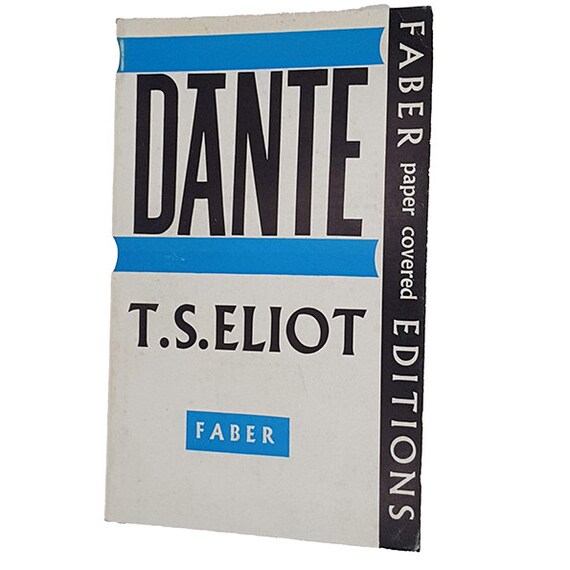 T.S. Eliot's Dante - First Edition Faber 1965 - Etsy