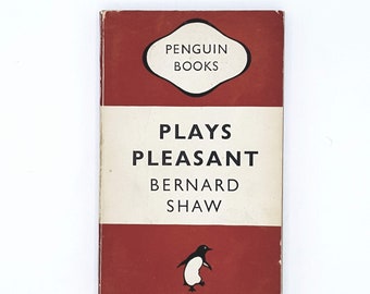 Plays Pleasant by Bernard Shaw 1951