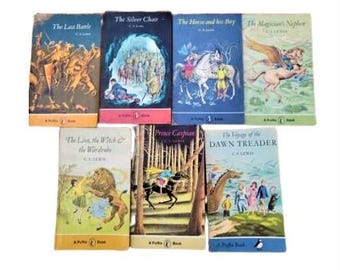 Colección de siete libros de Narnia de C. S. Lewis