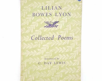 Lilian Bowes Lyson’s Collection Poems 1948