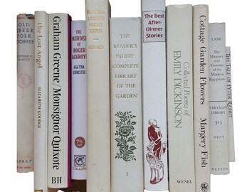 Books by the Foot: White & Cream