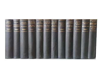H. G. Wells' Collected Works - Odhams Press (12 Books)