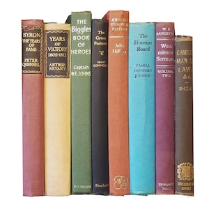 Libros por pie: Vintage Mixto Color