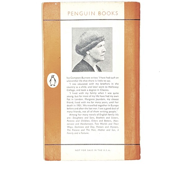 A House and Its Head by Ivy Compton-brunett 1958 - Etsy UK