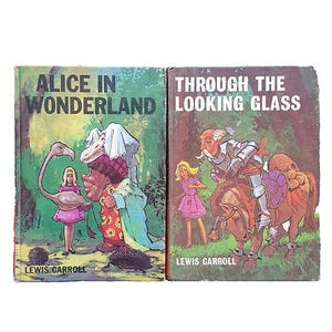 Alice in Wonderland and Through the Looking Glass by Lewis Carroll, 1970s