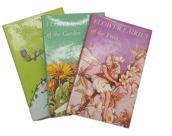 Las hadas de las flores de Cicely Mary Barker... Primavera, árboles, jardín (3 libros)