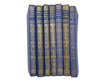 Rudyard Kipling Collected Works - Macmillan, 1922-41 (7 Books)