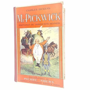 Charles Dickens&#39; Mr Pickwick Adaptation de Marguerite Reynier, French Language edition