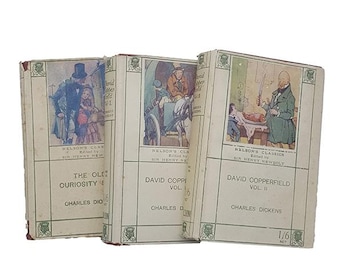 Charles Dickens Novels - Nelson (3 White Books)