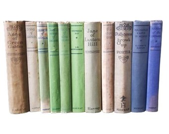 Obras completas de L. M. Montgomery, Ana de las Tejas Verdes, etc. - Harrap, décadas de 1940-1960 (11 libros)