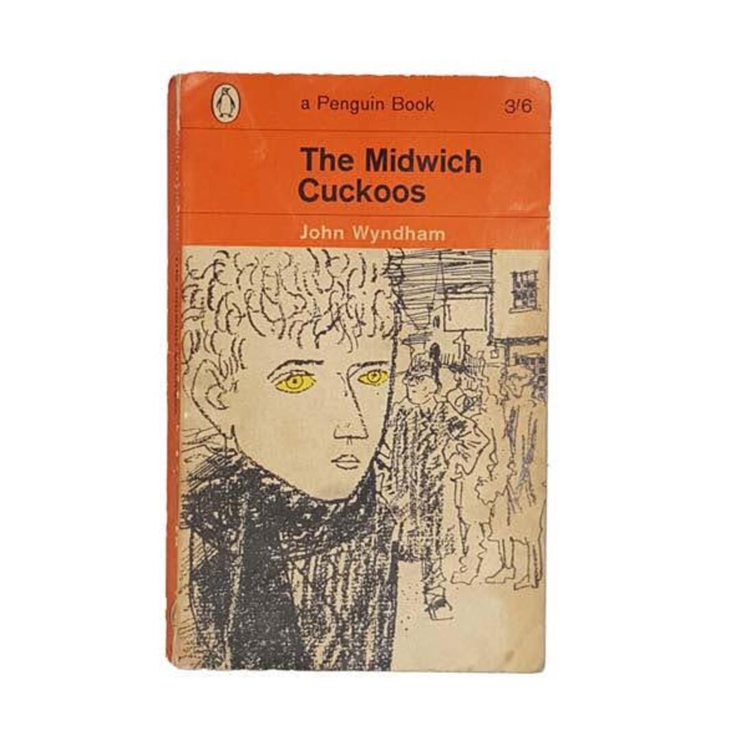 The Midwich Cuckoos by John Wyndham - Penguin, Drawing Picture Cover - Etsy