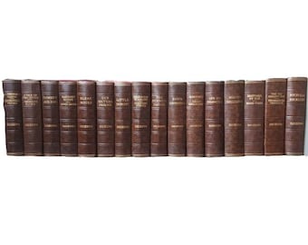 Charles Dickens' Collected Works - Odhams (16 Brown Books)