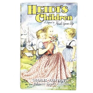Los niños de Heidi ilustrados por Charles Tritten 1964