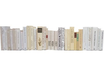 Books by the Metre: White & Cream