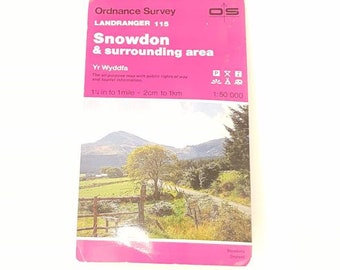 Kaarten: Snowdon & Omgeving - Ordnance Survey