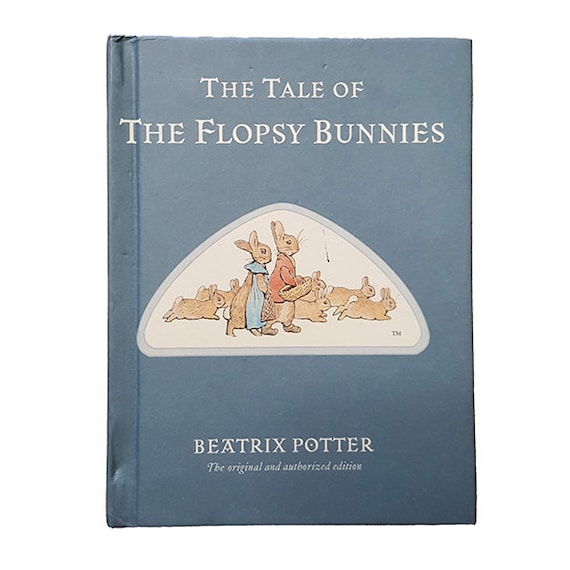 Beatrix Potter's the Tale of the Flopsy Bunnies - BLUE COVER - Etsy