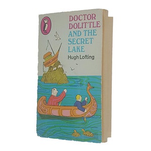 Doctor Dolittle y el lago secreto de Hugh Lofting - Puffin 1969