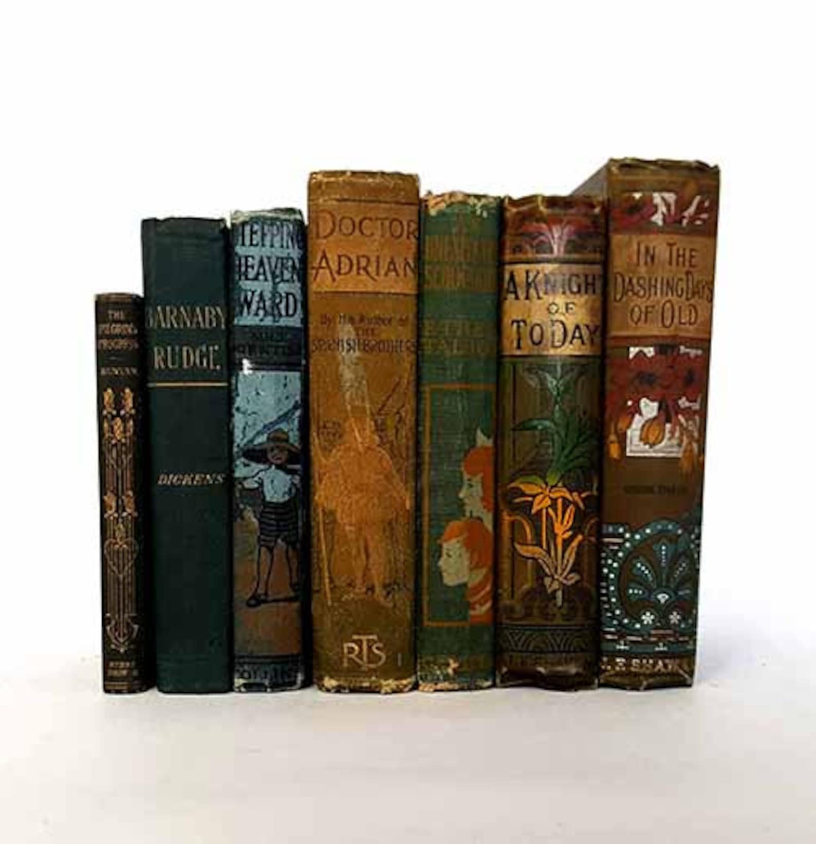 Blue and Green Seven Book Collection - Etsy