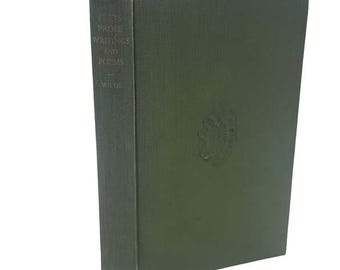 Oscar Wilde's Plays, Prose and Poems - Everyman, J. M. Dent, 1945