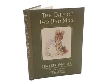 Beatrix Potter&#39;s The Tale of Two Bad Mice - Vintage, Green Cover