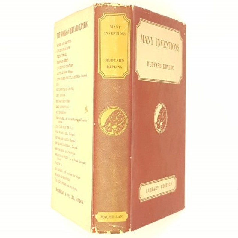 Rudyard Kipling's Many Inventions 1949 - Macmillan - Etsy