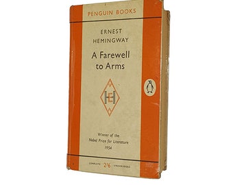 Ernest Hemingway's A Farewell to Arms - Penguin Hardback 1959