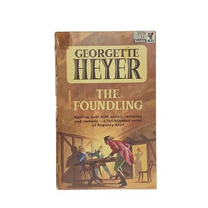Georgette Heyer&#39;s Das Findling - Pfanne, 1966