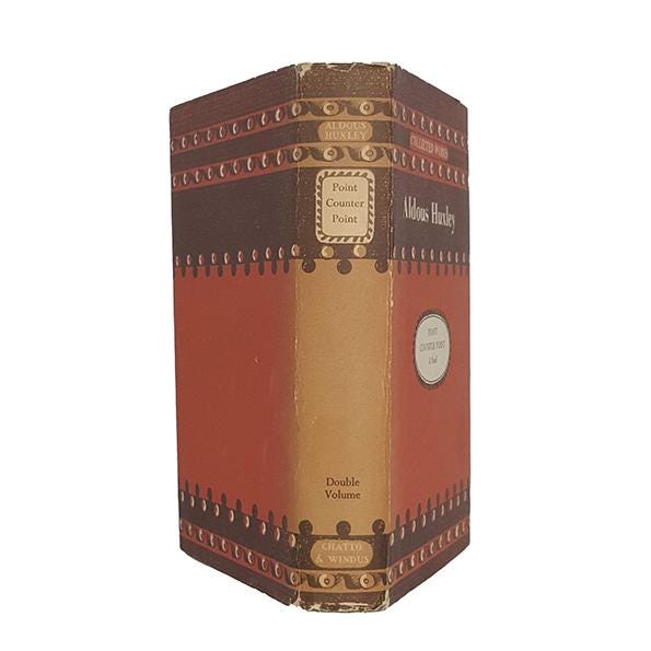 Aldous Huxley's Point Counter Point - Chatto, 1954 - Etsy