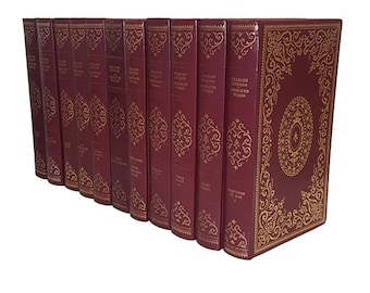 Charles Dickens' Collected Works - Leather Centennial Editions, c1970s (20 Books)