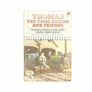 Ladybird 848 Thomas The Tank Engine and Friends: Thomas, Percy & The Coal; Saved From Scrap by The Rev. W. Awdry 1986 - First Edition