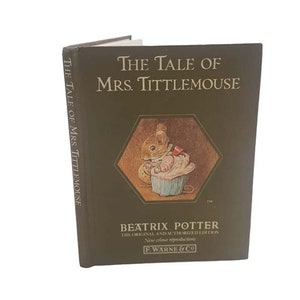 Beatrix Potter&#39;s The Tale of Mrs. Tittlemouse - Vintage, green cover