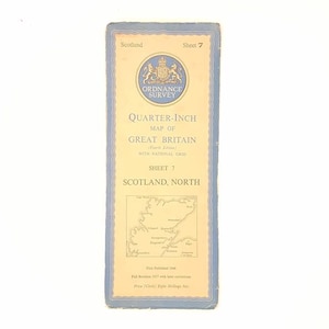 Cartes: Écosse, Nord 1946 - Ordnance Survey
